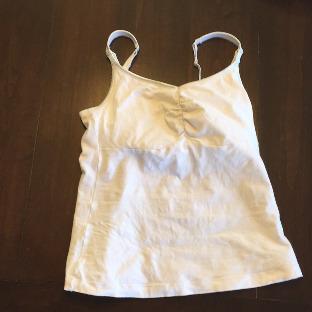 White bravado nursing tank